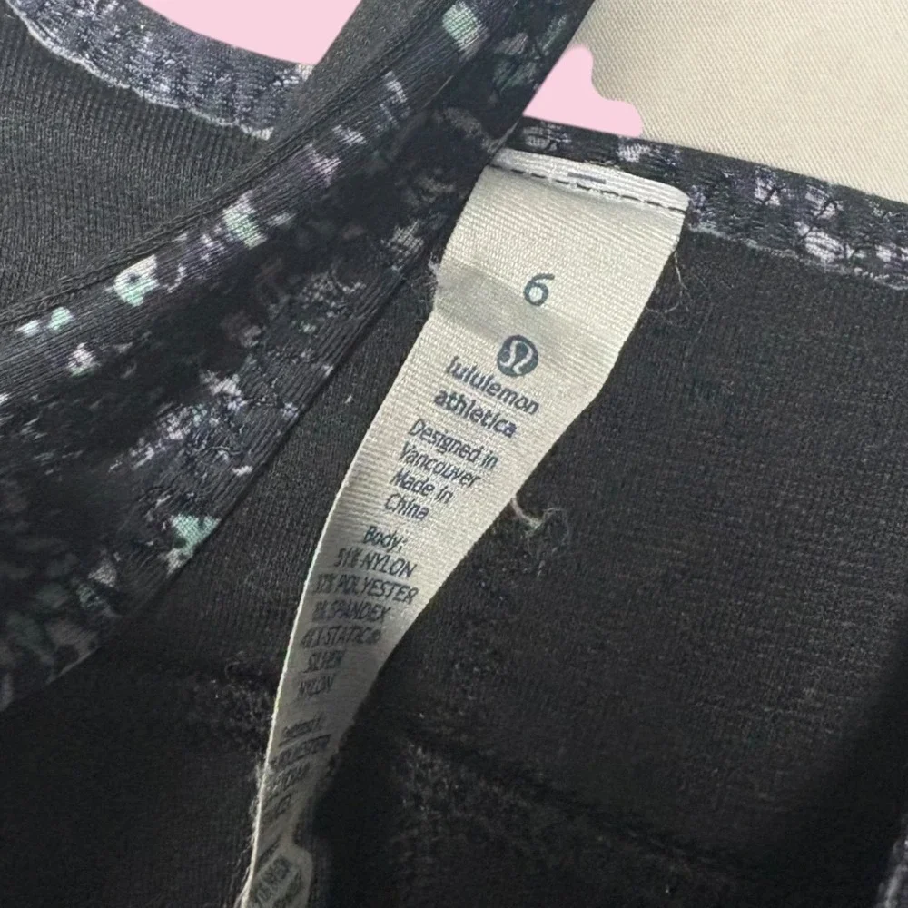 lululemon athletica size measurements